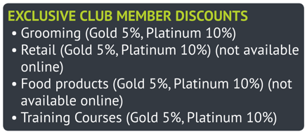 Club Member discounts